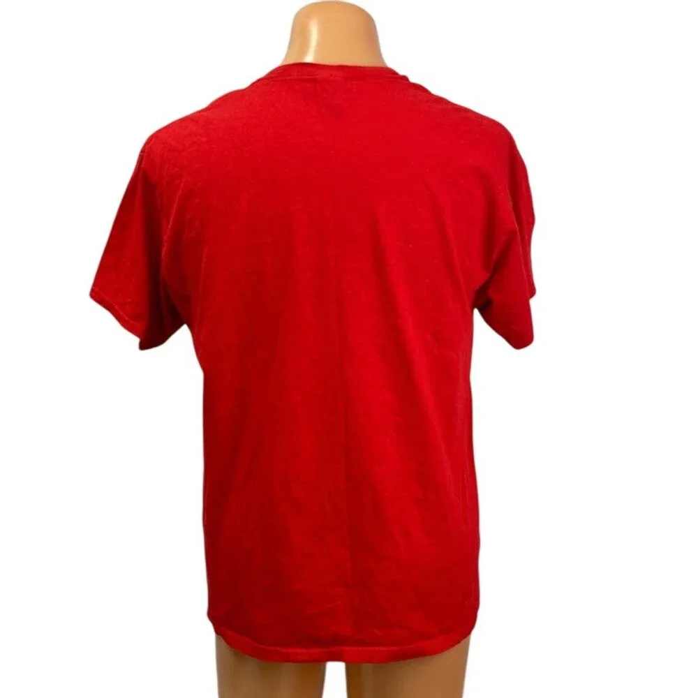 Harry Potter Mens Large Hogwarts Gryffindor Quidditch Seeker Cotton Tee Shirt